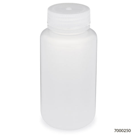 Bottle, Wide Mouth, Round, PP, 250mL,  | GLO1-7000250