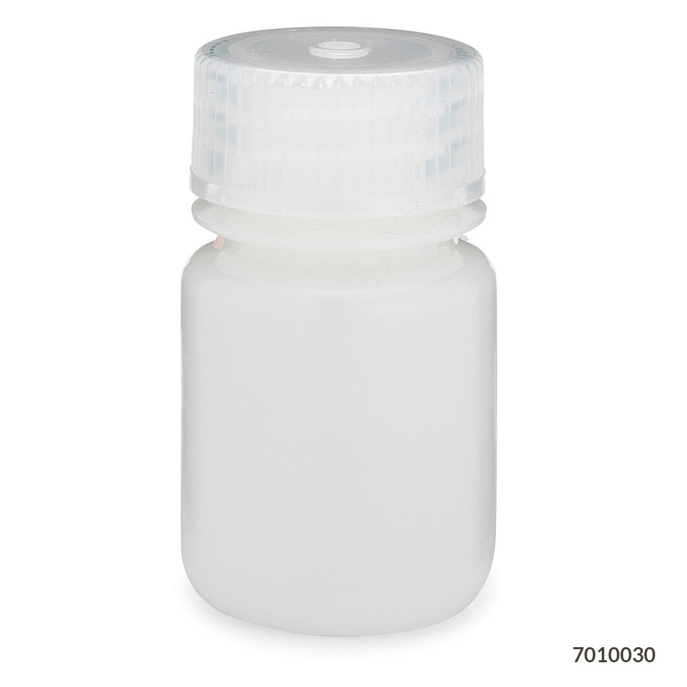 Bottle, Wide Mouth, Round, HDPE, 30mL,  | GLO1-7010030