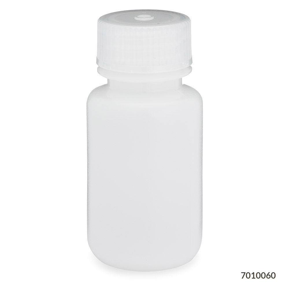 Bottle, Wide Mouth, Round, HDPE, 60mL,  | GLO1-7010060