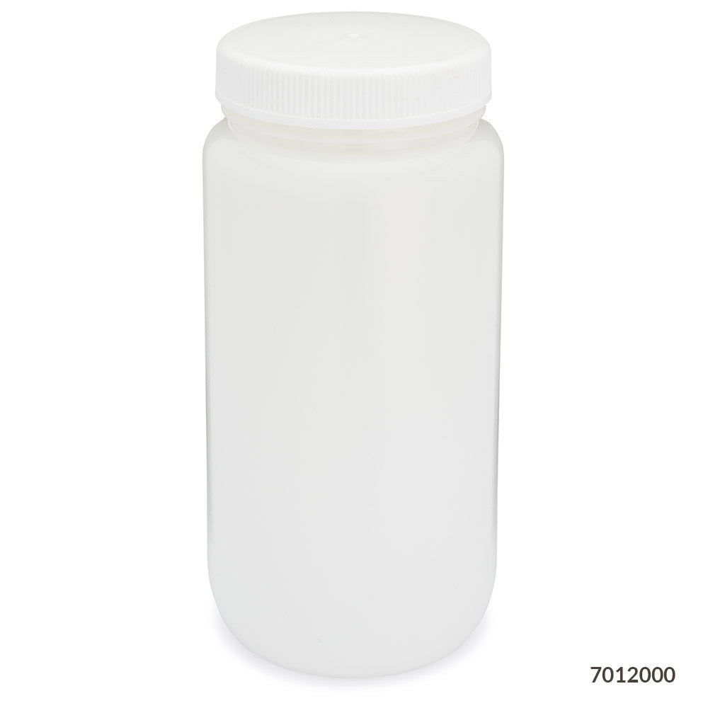 Bottle, Wide Mouth, Round, HDPE, 2000mL,  | GLO1-7012000