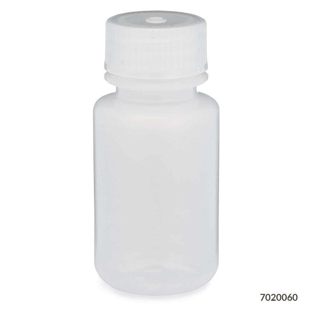 Bottle, Wide Mouth, Round, LDPE, 60mL,  | GLO1-7020060