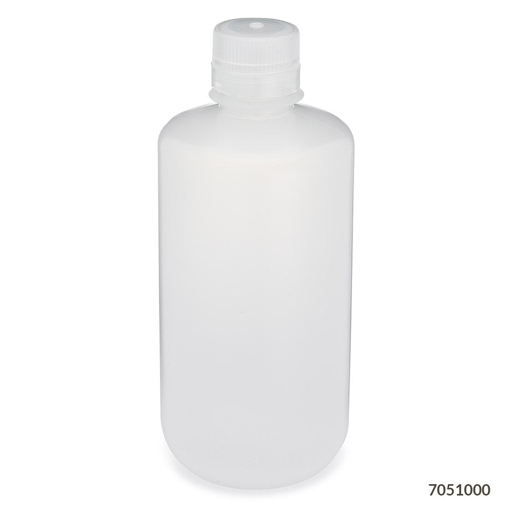 Bottle, Narrow Mouth, Round, PP, 1000mL,  | GLO1-7051000