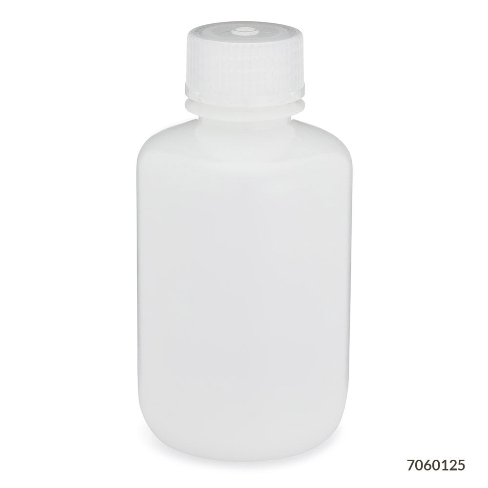 Bottle, Narrow Mouth, Round, HDPE, 125mL,  | GLO1-7060125