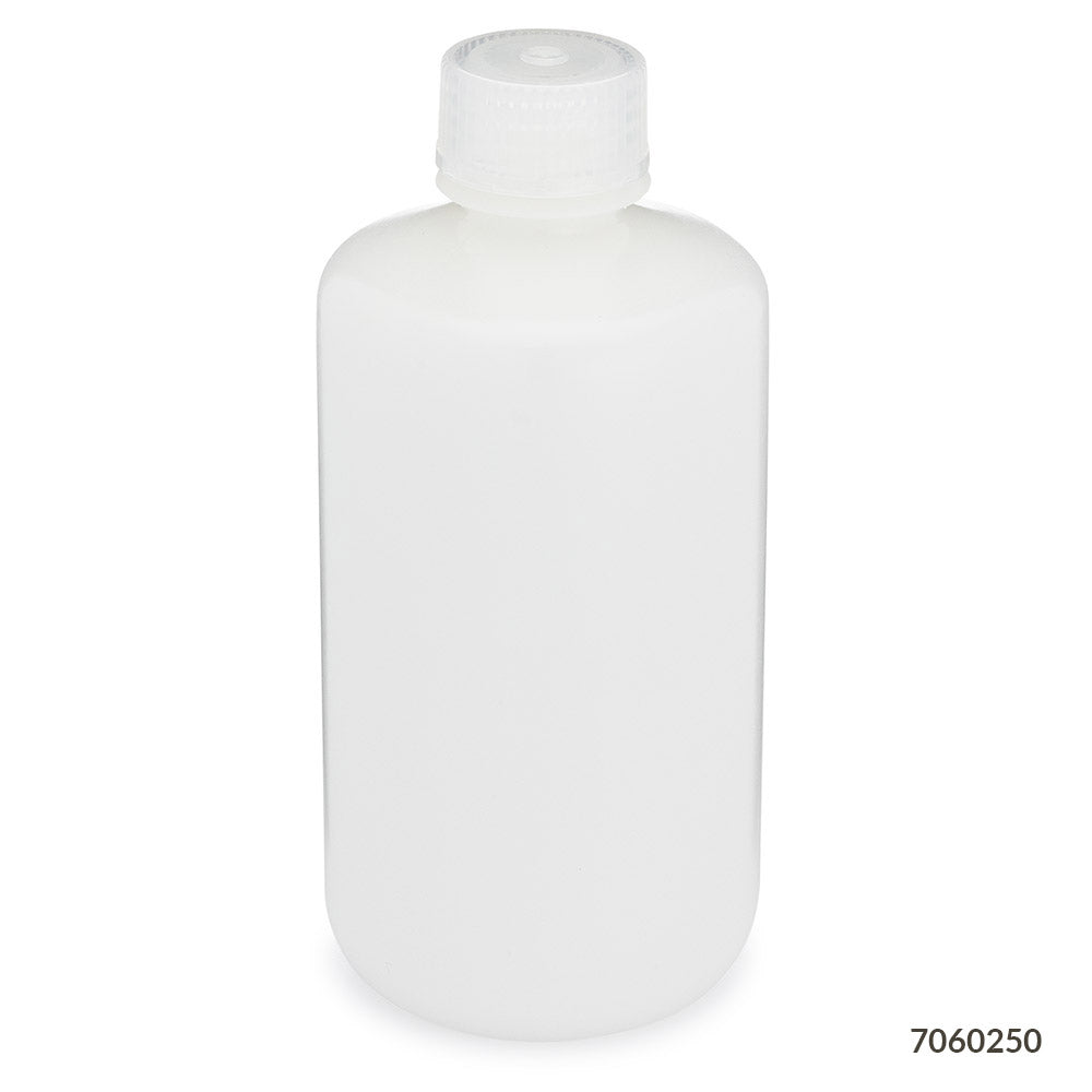 Bottle, Narrow Mouth, Round, HDPE, 250mL,  | GLO1-7060250