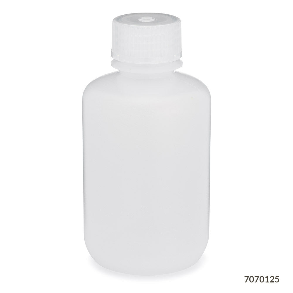 Bottle, Narrow Mouth, Round, LDPE, 125mL,  | GLO1-7070125