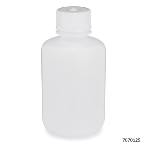 Bottle, Narrow Mouth, Round, LDPE, 125mL,  | GLO1-7070125