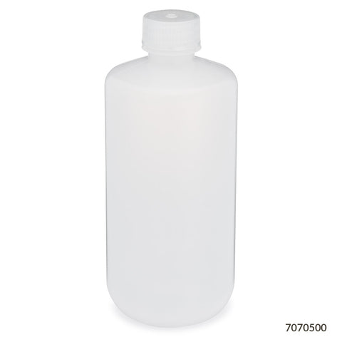 Bottle, Narrow Mouth, Round, LDPE, 500mL,  | GLO1-7070500