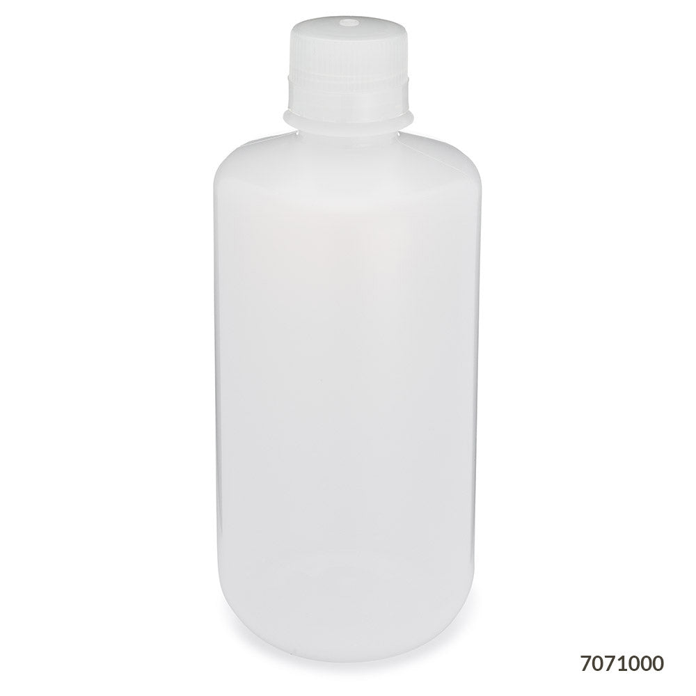 Bottle, Narrow Mouth, Round, LDPE, 1000mL,  | GLO1-7071000