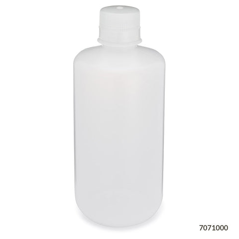 Bottle, Narrow Mouth, Round, LDPE, 1000mL,  | GLO1-7071000