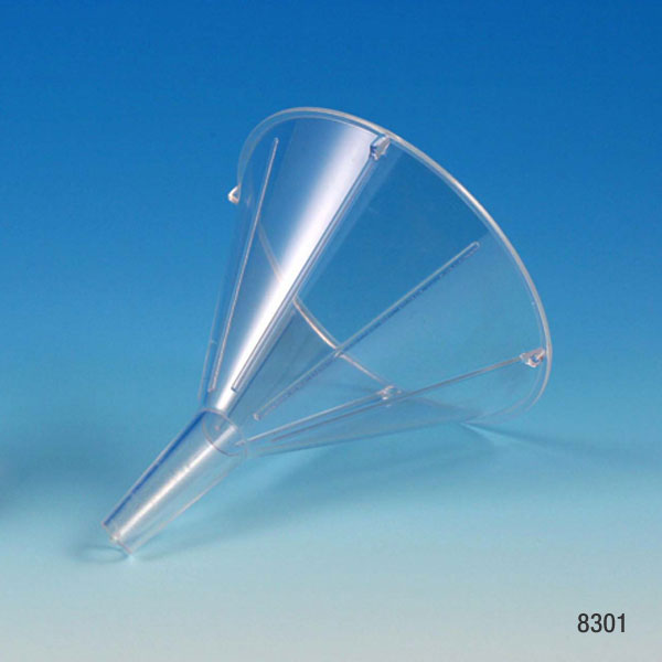 Funnel, 65mm, PS, uses 12.5cm filter paper | GLO1-8302