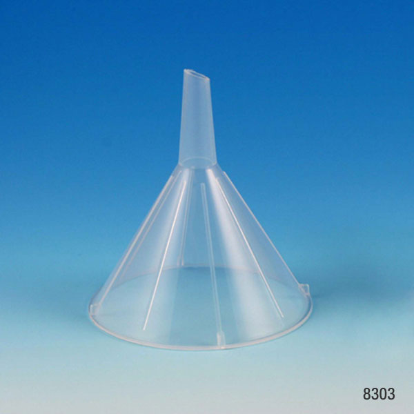 Funnel, 55mm, PP, uses 11cm filter paper | GLO1-8303