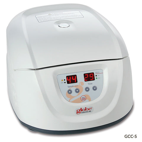 Centrifuge, Clinical, Standard, 230v/50Hz, w/ 12-Place Rotor, Sleeves & Risers | GLO1-GCC-S-UK