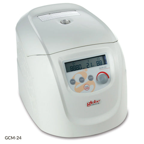 Centrifuge, Micro, 24-Place, High Speed, 230v,50Hz, w UK Plug and 24-Place Rotor for 1.5/2.0mL MCTs | GLO1-GCM-24-UK