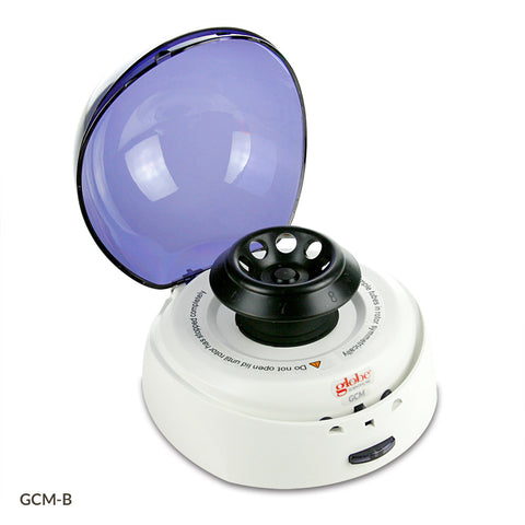 Centrifuge, Mini, 8-Place,240v/50Hz,Blue Lid, 7000rpm Fixed Speed, UK Plug | GLO1-GCM-B-UK