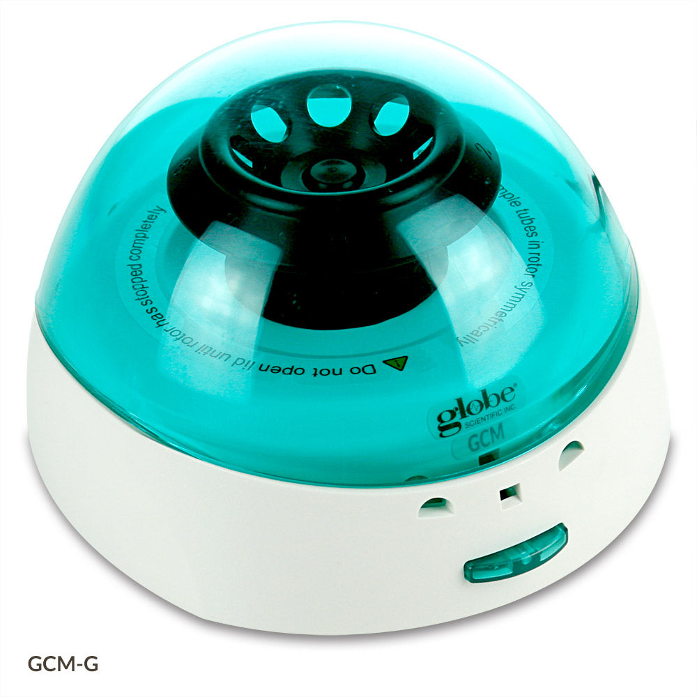 Centrifuge, Mini,8-Place,240v/50Hz,Green Lid, 7000rpm Fixed Speed, EU Plug | GLO1-GCM-G-EU