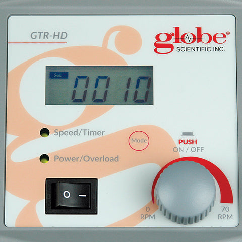 Tube Rotator, Horizontal, Digital,120-240v,50/60Hz, Includes 16 x 50mL Vertical Tube Holder | GLO1-GTR-HD