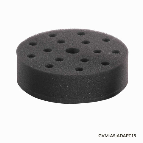 Tube Holder, Foam, for use w GVM Series, 15 x 10mm Tubes, Must use w VM-AS-PLATE/GVM-AS-ROD | GLO1-GVM-AS-ADAPT15