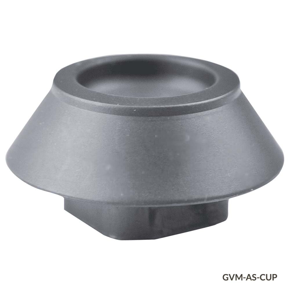 Tube Replacement Cup, Rubber, GVM Series, for Tubes&Vessels w Dia. less than 30mm | GLO1-GVM-AS-CUP