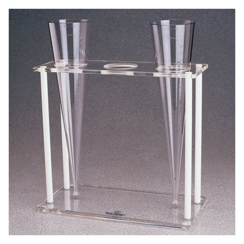 Imhoff Cone Rack Acrylic | Nalgene 1001-0010