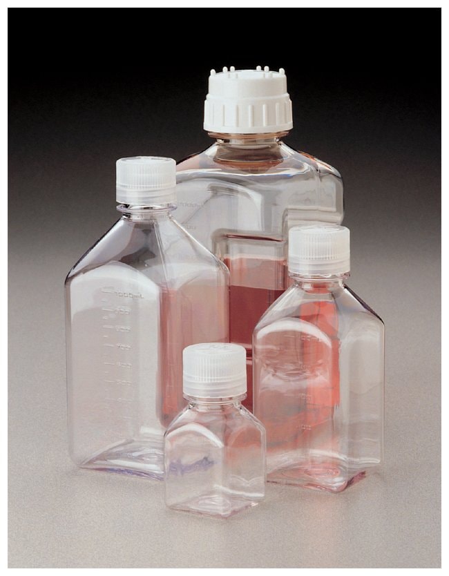 Narrow-Mouth Square Bottle Lexan 30 mL | Nalgene 2015-0030