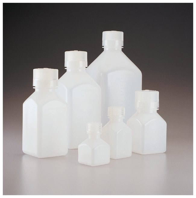 Narrow-Mouth Square Bottle HDPE 30 mL | Nalgene 2018-0030