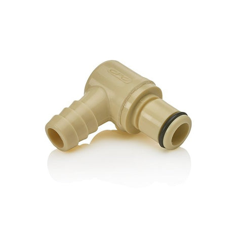 Hose Barb Elbow Insert PP for 1/4" ID Tubing | Nalgene 2159-0011