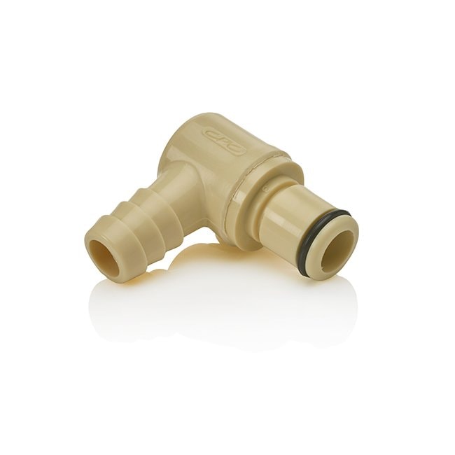 Hose Barb Elbow Insert PP for 3/8" ID Tubing | Nalgene 2159-0012