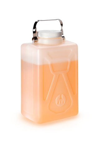 Carboy Rectangular HDPE w/SS Handle 9L | Nalgene 2211-0020