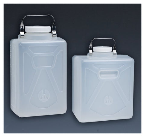 Carboy Rectangular PP w/SS Handle 9L | Nalgene 2212-0020