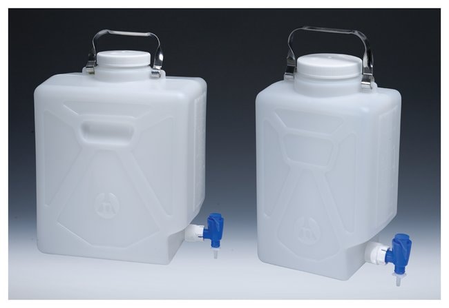 Rectangular Carboy with Spigot HDPE 9 L | Nalgene 2320-0020