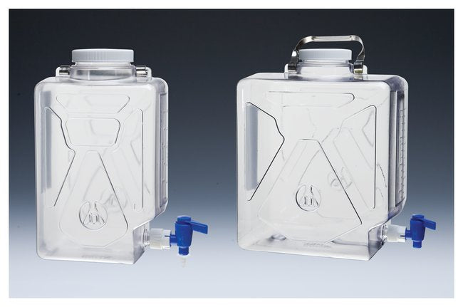 Rectangular Carboy with Spigot PC 9 L | Nalgene 2322-0020