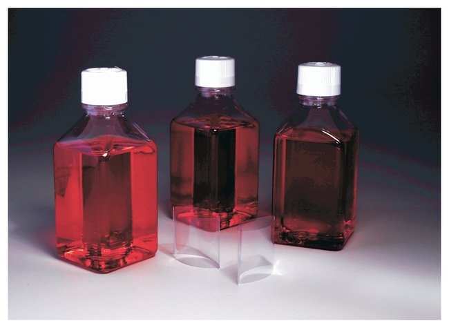 Shrink Band for NALGENE® PETG Square Media Bottles w/ 38-430 HDPE Closures | Nalgene 312160-0384