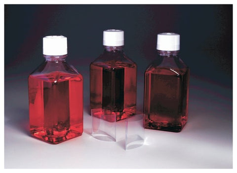 Shrink Band for NALGENE® PETG Square Media Bottles w/ 53B HDPE Closures | Nalgene 312160-0530