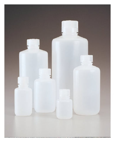 Bulk-Packed Environmental Bottle N/M HDPE 125 mL / 4 oz | Nalgene 332089-0004