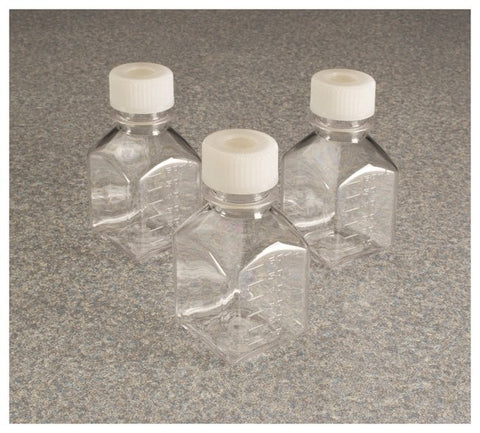 Media Bottle, PETG, STERILE w/HDPE Septum Closure 60 mL (24-415) | Nalgene 342023-0060