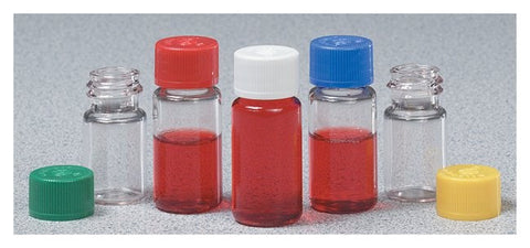 Closure, Lined, HDPE - STERILE (fits NALGENE CT Serum Vials) - Bulk Pack Red (20-415) | Nalgene 342158-0025