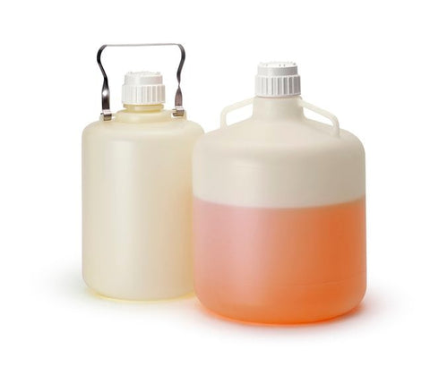 Carboy, Single Use, HDPE, STERILE, (Requires Handle - Cat. No. #2229-0001) 20L (83B) | Nalgene 342289-0050