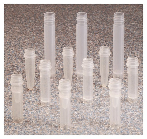 Micro Packaging Vial, STERILE - PPCO 2.0 mL (11 mm) | Nalgene 342800-0020