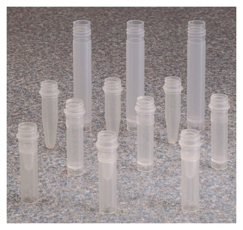 Micro Packaging Vial, E-BEAM STERILE - PPCO 0.5 mL (11 mm) | Nalgene 342810-0005