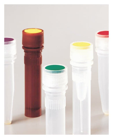 Closure, Micro Packaging Vial, STERILE, 11 mm PPCO w/o Color Coder (11 mm) | Nalgene 342820-0110