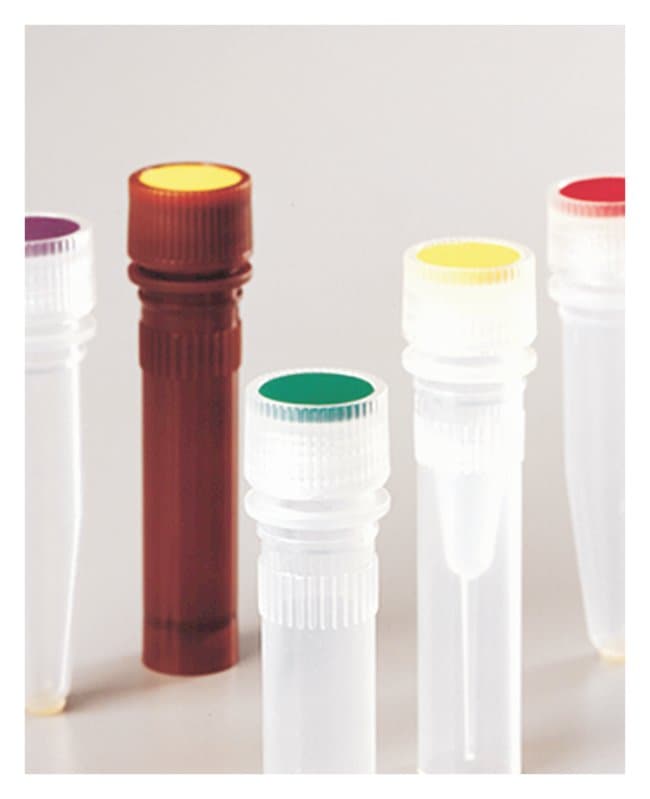 Closure, Micro Packaging Vial, STERILE, 11 mm PPCO Red Color Coder (11 mm) | Nalgene 342820-0115