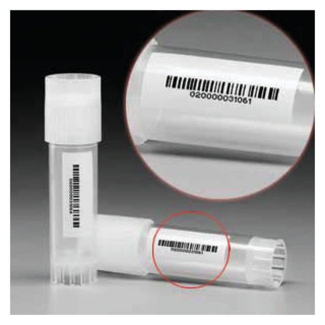 Cryogenic Vial with Bar-Code Sterile PP 1.2 mL | Nalgene 5001-0012