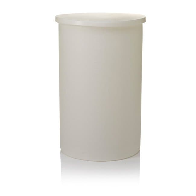 Cylindrical Tank with Cover Lightweight HDPE 5 gallon | Nalgene 54100-0005