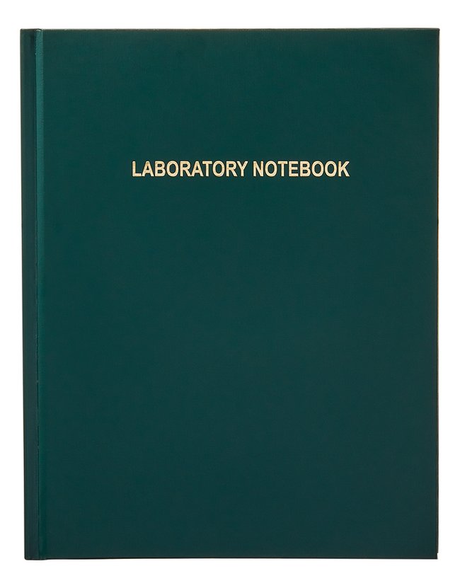 Lab Notebook Paper Gridded 21.6 x 27.9 cm | Nalgene 6301-1000