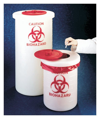 Waste Container Biohazardous PP 1.5 gallon | Nalgene 6370-0004