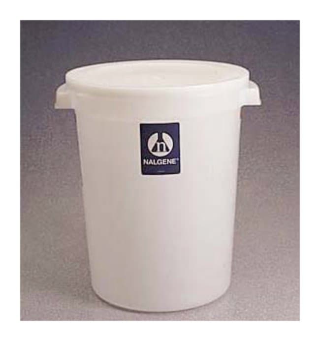 Container Large Round w/Cover HDPE 15 L | Nalgene 7142-0015