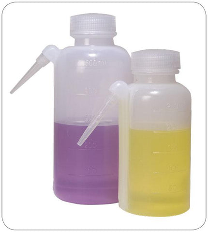 WASH BOTTLES, UNITARY, LDPE, 500ML | UNI1-36606