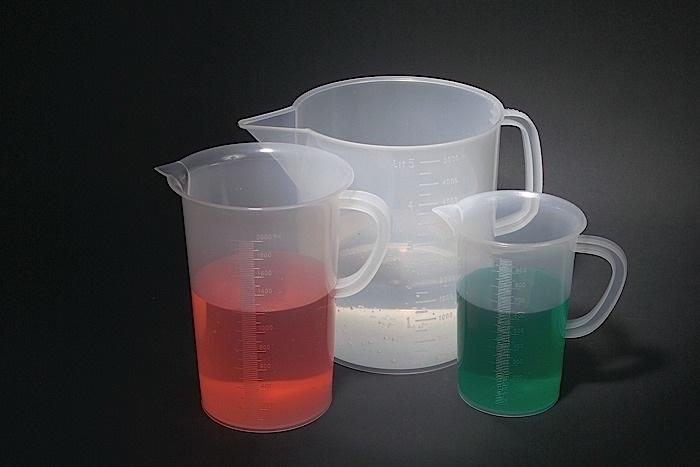 BEAKERS WITH HANDLE, TALL FORM, PP, 250ML | UNI1-81101