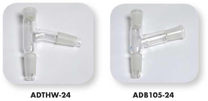 ADAPTER, INCLINED, 105°, 24/40 JOINT | UNI1-ADB105-24