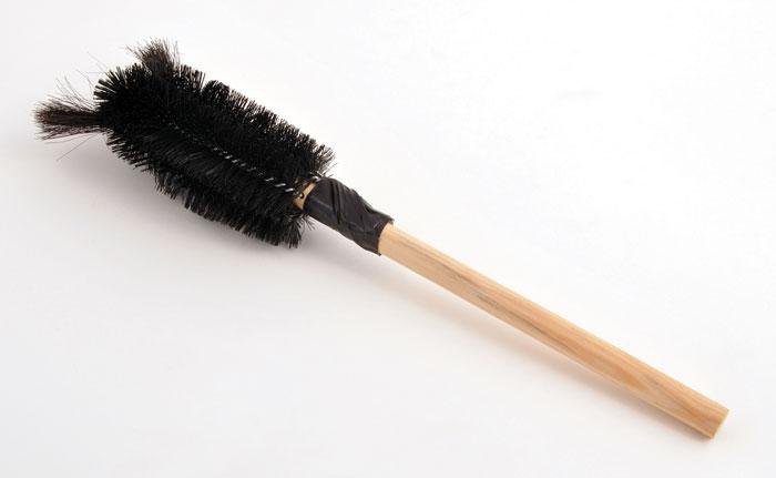 BEAKER BRUSH, NATURAL BRISTLES, 6" BRUSH LENGTH, 16" OVERALL LENGTH | UNI1-BBR016